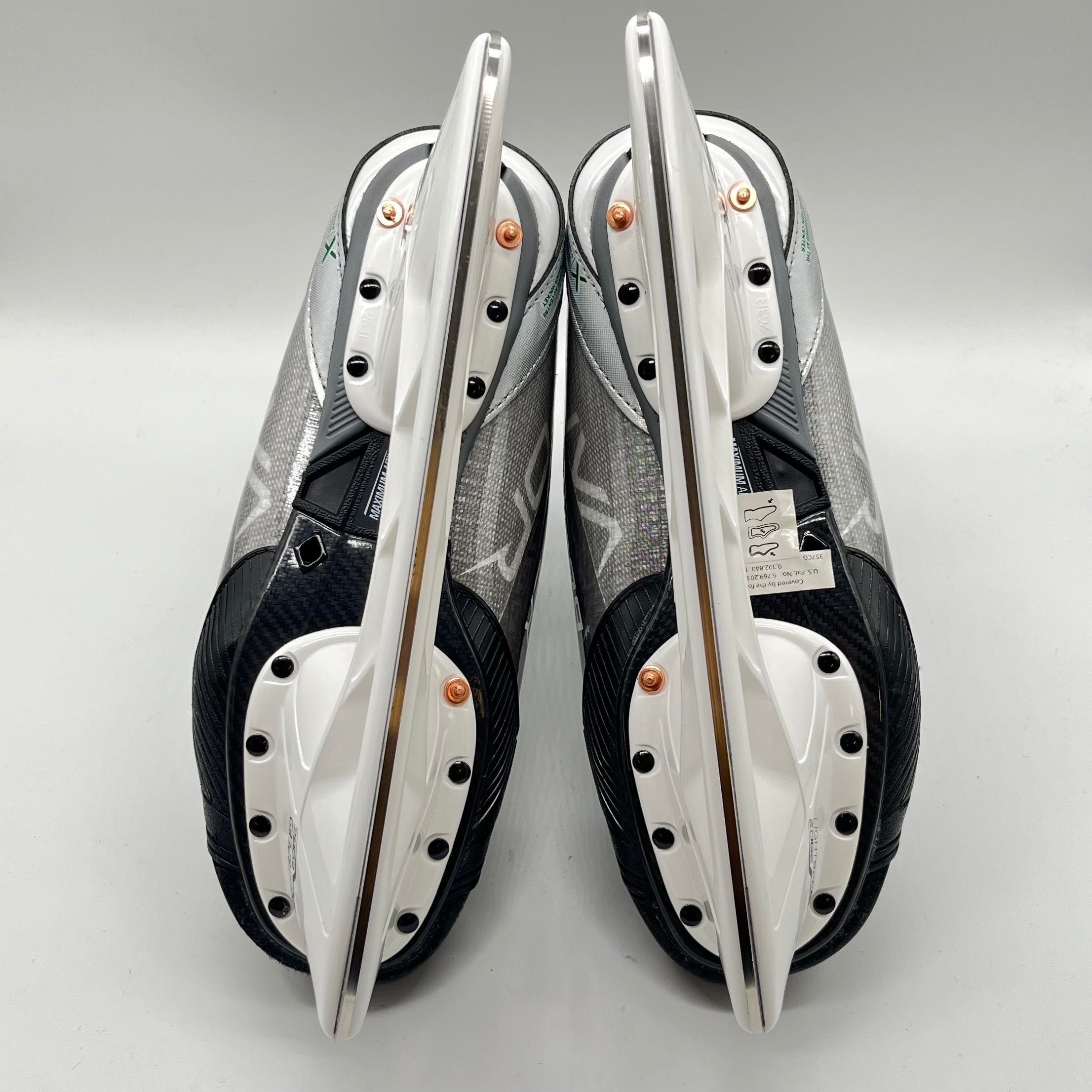 Patins de hockey Bauer Vapor Hyperlite Pro Stock - Taille 7D (vert)